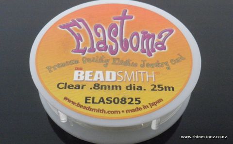 Elastoma Stretch - 5 mtr Roll, 0.5mm diameter
